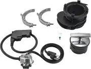 InSinkErator CCKIT-00A Evolution Batch Feed Adaptor Cover Control Kit, Black