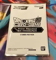 DRAGON BALL SUPER ZENKAI Power Absorbed Pre-Release Pack Sealed