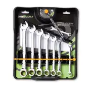 Typhoon 70022 - Ratchet Spanner Set - 8 Piece Combination - AF