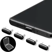 USB Type C anti Dust Plug, 4 Pack USB C Port Plug Dust Cover Dust Cap Plugs USB