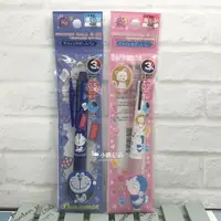 在飛比找樂天市場購物網優惠-日本製 多拉a夢 三色 極細 超極細 擦擦筆 魔擦筆 原子筆