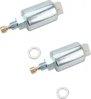 2PCS Carburetor Fuel Solenoid Replacement for Briggs & Stratton 499161 496592 498231 695423 699915