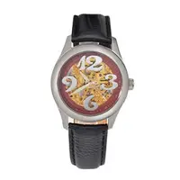 在飛比找PChome24h購物優惠-FLUNGO佛朗明哥愛麗絲花園機械腕錶(紅)