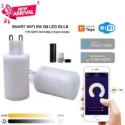 Tuya WiFi G9 Dimmable Smart Light G9 6W LED Lamp Bulb Intelligent Light Voice
