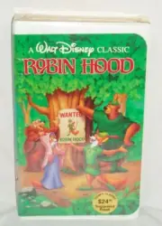 Robin Hood (VHS, Clamshell) - New & Sealed!