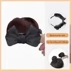 High Temperature Wire Wig Hair Claw Bowknot Ponytail Wig for Women