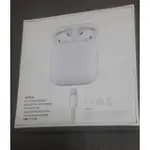 (全新，現貨)APPLE AIRPODS 二代無線耳機 搭配充電盒