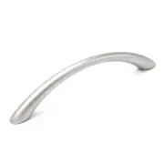 PA0221-PN Pearl Nickel 3 3/4"cc Arch Cabinet Handles Pulls Belwith's Metropolis