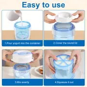 Food Strainer Yogurt Strainer Reusable Adjustable Mesh Juice Filter for qrwam
