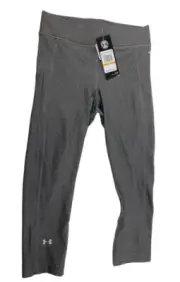 Under Armour Heatgear Compression Womens Small Grey Activewear Pants (A35) NWT’s