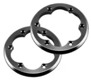 Axial AX08133 2.2 VWS Machined Beadlock Ring Grey (2) Wraith