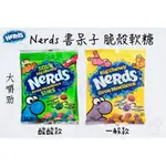 每週到台‼️ BIG CHEWY NERDS 書呆子 脆殼軟糖 170G 呆子彩虹糖🌈 大嚼勁 酸酸款 一般款