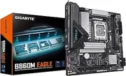 GIGABYTE B860M Eagle Motherboard - Intel Core Ultra Series CPUs, 6+1+2+1 Phases VRM, up to 9066MHz DDR5, 1xPCIe 5.0 + 1xPCIe 4.0 M.2, 2.5GbE LAN, USB 3.2 Gen 1