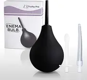 Enema Bulb Anal Douche for Men & Women with 3 Nozzles