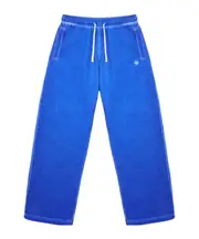Cross drawstring track pants S,XL,L cobalt blue