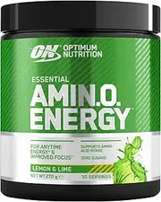 Optimum Nutrition Amino Energy Diet Supplement, 270 g, Lemon Lime