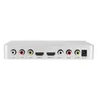 4K Mini Hd Karaoke Sound Mixer Dual Mic Input Volume Adjustment For Stage Kt ESY