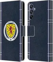 Head Case Designs Officially Licensed Scotland National Football Team Home 2022/23 Kits Leather Book Wallet Case Cover Compatible with Samsung Galaxy A15
