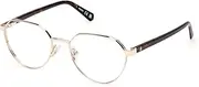 [GUESS] GU50136 032 Shiny Pale Gold 51/17/145 Men's Glasses, 032 Shiny Pale Gold, 51/17/145
