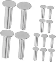 CONGARTENO 7Pairs Stainless Steel Rivet Screws for Kitchen Knife Handles Fixing Pins for Grip Cutlery Heavy Duty Fasteners for Enhanced Safety and Precision Engineering