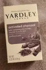 Yardley London Activated Charcoal Moisturizing Bar Soap Clean Skin Sulfate Free
