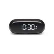 Lexon Minut Mini Alarm Clock - Black