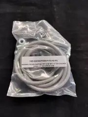 SILVER +1" EXTENDED FRONT BRAKE LINES & +1" STEM KIT YAMAHA RAPTOR 125 / 250