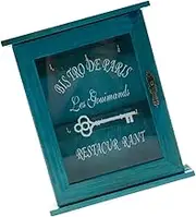 1Pc Vintage Wall Mounted Key Storage Box Rustic Entryway Organizer for Home Decor Practical Key Holder for Entryway for Christmas and Weddings