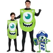 Monsters, Inc. Mike Carnival Costume Halloween Group Family Costumes Adults Kids Men's Women's Boys Funny Costume Performance Party Evening Wear Masquerade Eas