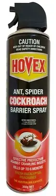 Hovex ANT SPIDER COCKROACH BARRIER SPRAY 350g Fresh Eucalyptus Fragrance