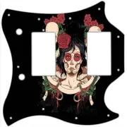 SG Standard Pickguard Custom Gibson Graphical Guitar Pick Guard Skull Posse