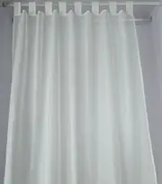 Polyester Sheer Curtains Tab Top Voile Curtain Window Many Colors 1Pair/Bag