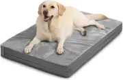 Waterproof XXL Dog Beds Large Sized Dog, Orthopedic Washable Crate Pad 48 Inch,