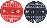 JOINPAYA 2pcs Poker Ceramic Poker Chip Coin Poker Card Protector Poker Accessories Coin Collectibles for Men