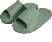 [rosyclo] Cloud Slides for Women Men Adult Pillow Slippers Non Slip Shower Shoes Quick Drying Cusshion Slides Open Toe House Pool Sandal for Outdoor Indoor