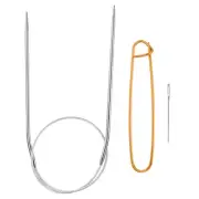 16" Circular Knitting Needles US 1.5/2.5mm Needles 4" Stainless Steel