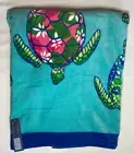 Cynthia Rowley BEACH TOWELSEA TURTLES TURQUOISE 100% COTTON NWT