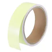 Glow in the Dark Tape 1.2 Inch x 9.8 Ft Green for Night Decorations