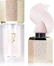 DAGEDA Liquid Highlighter, Soft Cream Makeup With Cushion Applicator, Silky Long-lasting Creamy Face Highlight Stick