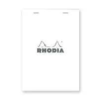 在飛比找誠品線上優惠-法國RHODIA 上掀式騎馬釘方眼筆記本/ A5/ Whit