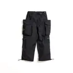 光環城堡【 DISARRAY 】 CROPPED PANTS CAPRI ( 防潑水九分褲 / 黑色 / 現貨 )