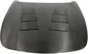 Compatible For NISSAN Compatible For INFINITI G25/G35/G37/Q40 2007-2013 Years Carbon Fiber Engine Hood Modification V-model