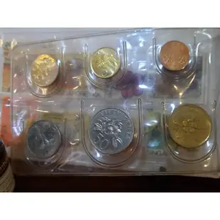 馬來西亞新加坡套幣紀念冊 郵票錢幣硬幣紀念幣收藏