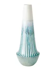Global Views Large Striped Flair Vase