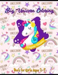 在飛比找博客來優惠-Big Unicorn Coloring Book for 