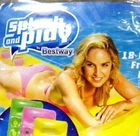 Bestway Inflatable Splash & Play 72" Raft Float Mat Swim Pool Banana Age 12+