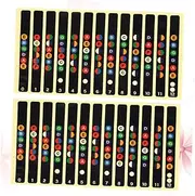 JOINPAYA 10pcs Guitar Fretboard Sticker Notes Map for Acoustic/electric Guitar Learn Chords Fast