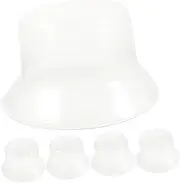 [CONGARTENO] 5pcs Inner Holder for Hat Baseball Cap Storage Helmet Stand Display Hat Shaper Insert Fedora Hat Shaper Beanie Storage Hat Bucket Cap Holder Hat Inner Stands Hat Pedestal Plastic