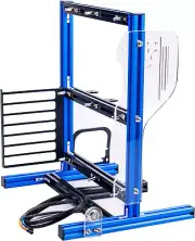 Dpofirs ATX Computer Open Air Case Bracket, Mini ITX MATX ATX PC Aluminum Test B