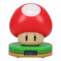 在飛比找蝦皮商城優惠-【任天堂】瑪利歐蘑菇造型鬧鐘夜燈/Super Mario